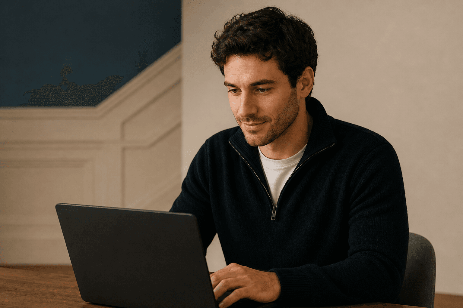 Upnest recruiter at work
